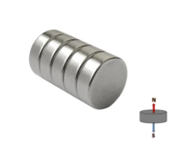 High-Strength N52 Neodymium Disc Magnet - 15.88mm x 6.35mm (8.59kg Pull Force)