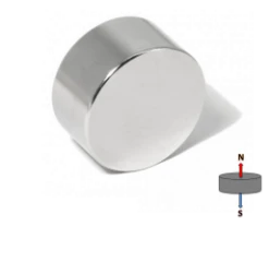 Heavy Duty N48 Neodymium Disc Magnet - 25mm x 15mm | 24.33kg Pull