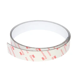 Self-Adhesive White Steel Tape | 25mm x 1mm Flexible Magnetic-Receptive Strip