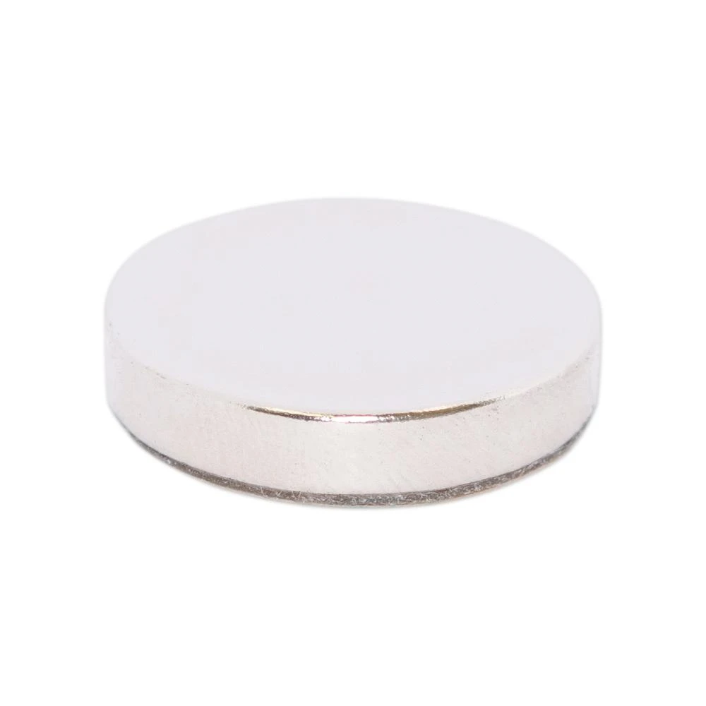 Strong Neodymium Disc Magnet 20mm x 4mm N38 with 3M VHB Adhesive 2 Strong Neodymium Disc Magnet 20mm x 4mm N38 with 3M VHB Adhesive - Image 2