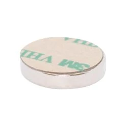 Strong Neodymium Disc Magnet 20mm x 4mm N38 with 3M VHB Adhesive