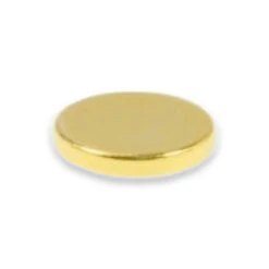 Premium 20mm x 3mm Gold Plated Neodymium Disc Magnet