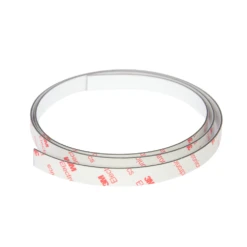 Self-Adhesive White Steel Tape for Magnets - 12.5mm x 1mm
