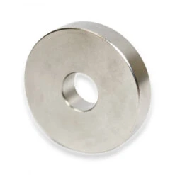 50mm Diametrically Magnetised Neodymium Ring Magnet - N38 High Strength