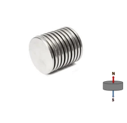 15mm x 2mm Neodymium Disc Magnet N42 | High Strength Rare Earth Magnet 1 15mm x 2mm Neodymium Disc Magnet N42 | High Strength Rare Earth Magnet