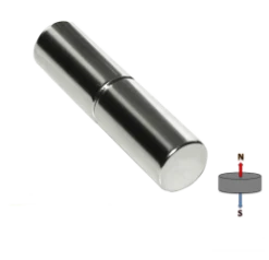 Neodymium Cylinder Magnet - 12.7mm X 25.4mm | N45