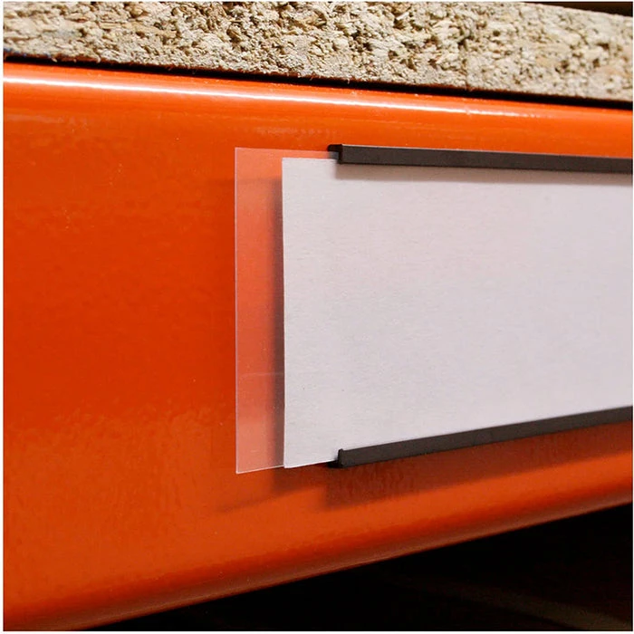 200mm Magnetic C-Channel Label Holder Set for Shelves and Racks 3 200mm Magnetic C-Channel Label Holder Set for Shelves and Racks - Image 3
