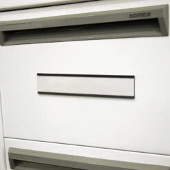 Durable Magnetic C-Channel Label Holder Set with Protective Covers - 150mm x 30mm