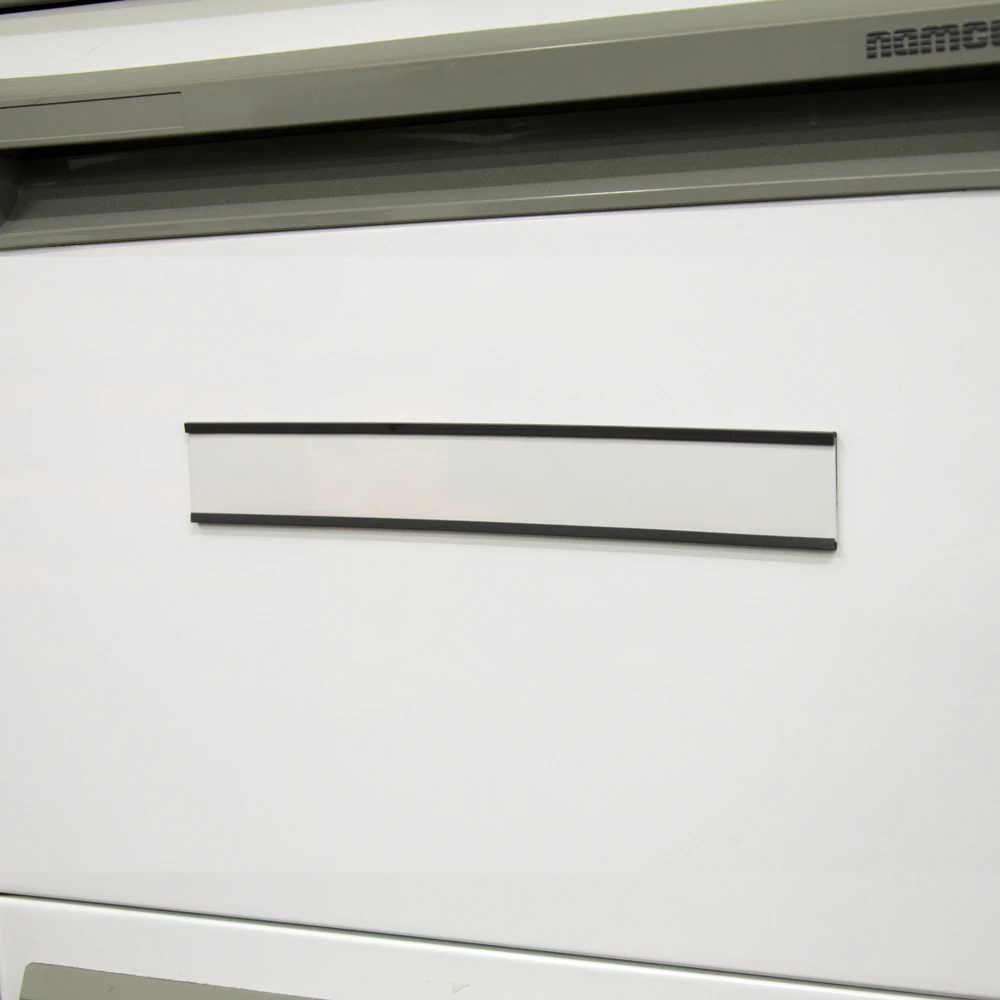 200mm Magnetic C-Channel Label Holder Set for Shelves and Racks 1 200mm Magnetic C-Channel Label Holder Set for Shelves and Racks