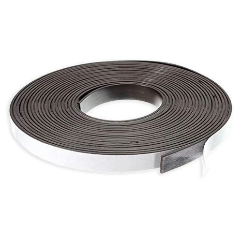30m Self-Adhesive Magnetic Tape Roll - 25mm Wide Flexible Magnetic Strip 1 30m Self-Adhesive Magnetic Tape Roll - 25mm Wide Flexible Magnetic Strip