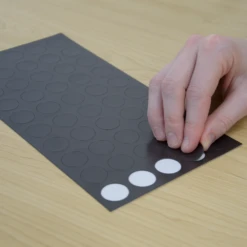 Self-Adhesive Magnetic Patches - 19mm Round Bulk 1,000 Pack for Crafts & Signage