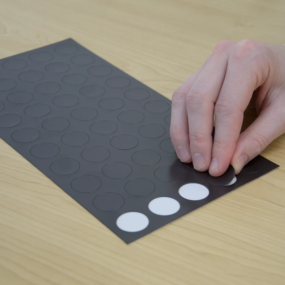 Self-Adhesive Magnetic Patches - 19mm Round Bulk 1,000 Pack for Crafts & Signage 1 Self-Adhesive Magnetic Patches - 19mm Round Bulk 1,000 Pack for Crafts & Signage