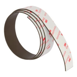 Neodymium Magnetic Strip - 25mm x 1.5mm High-Strength 3M Adhesive Tape (1m)