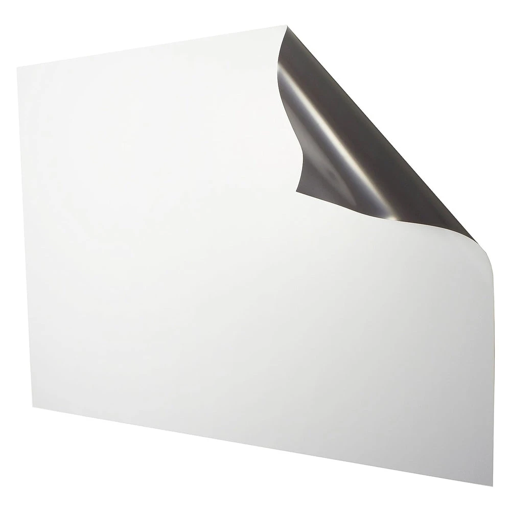 Matte White Flexible Magnetic Sheeting - 620mm x 0.6mm x 1 Metre Roll 1 Matte White Flexible Magnetic Sheeting - 620mm x 0.6mm x 1 Metre Roll