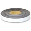 Rewritable White Magnetic Tape Roll - 25mm x 30m Flexible Label Strip