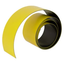 50mm Yellow Flexible Magnetic Tape - High-Visibility Labeling Strip (Per Metre)