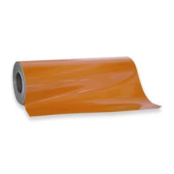 Orange Magnetic Sheeting Roll | 620mm x 0.8mm x 10m Flexible Magnet