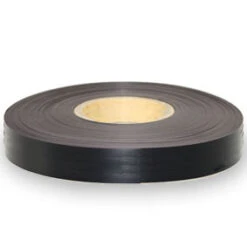 50mm Wide Black Flexible Magnetic Tape - 60m Bulk Roll for Signs & Labeling