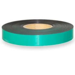 Green Magnetic Tape Roll - 50mm x 0.6mm Flexible Labeling Strip (60m)