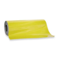 10m Yellow Flexible Magnetic Sheeting - 620mm Wide Glossy Vinyl Roll