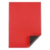 Red A4 Flexible Magnetic Sheet | 0.8mm Thick Customizable Magnet