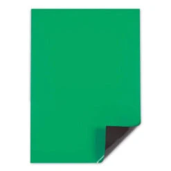 A4 Green Flexible Magnetic Sheet - 0.8mm Thick Cut-to-Size Labeling