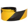 Hi-Vis Reflective Magnetic Hazard Warning Tape - Black & Yellow Safety Strip (50mm)