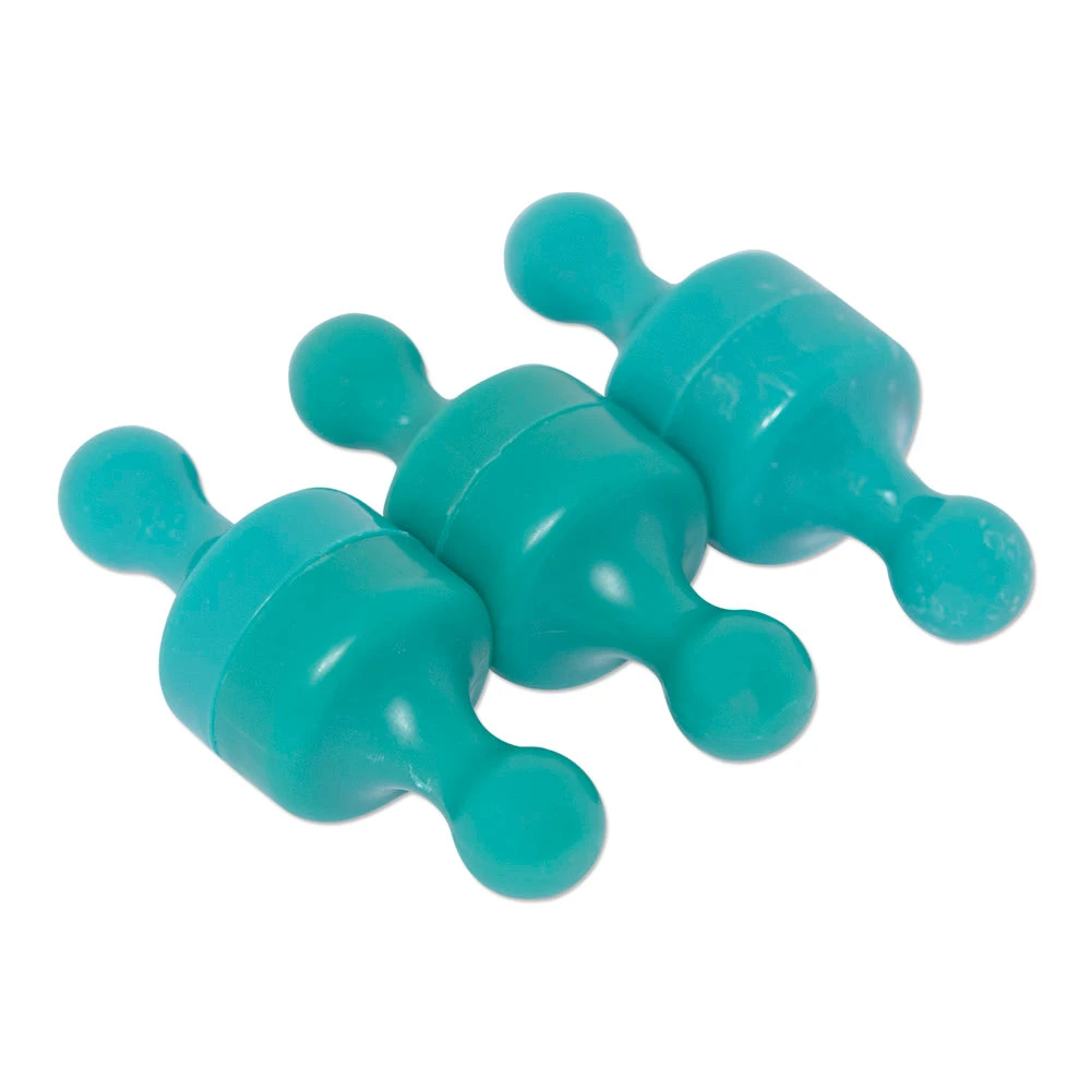 Strong Neodymium Whiteboard Pin Magnets - 19mm x 25mm Green, 6 Pack 2 Strong Neodymium Whiteboard Pin Magnets - 19mm x 25mm Green, 6 Pack - Image 2