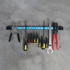 Heavy-Duty 18-Inch Magnetic Tool and Knife Rack with Detachable Brackets