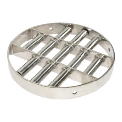 300mm Round Grate Magnet - 10,000 Gauss Sanitary Magnetic Separator