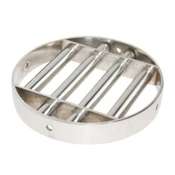 Industrial 250mm Round Grate Magnet | High-Strength 10,000 Gauss Separator