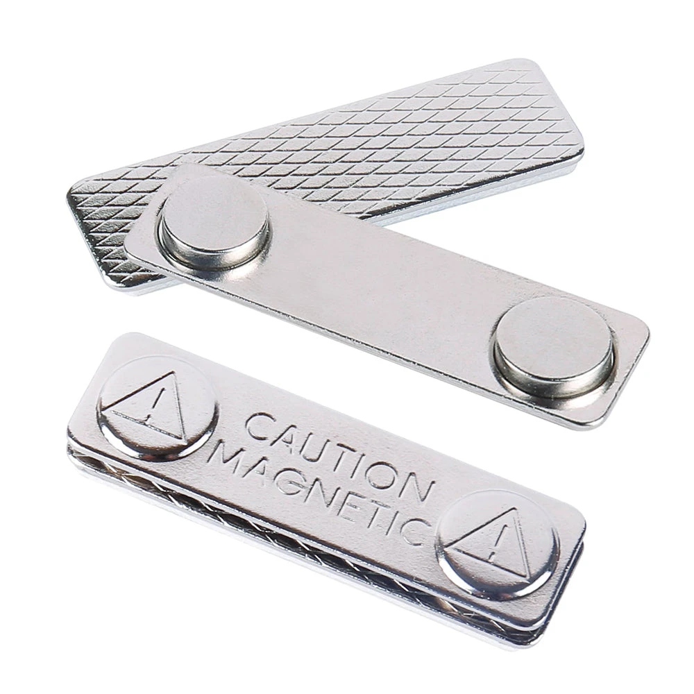 Magnetic Name Badge Fasteners - Strong Self-Adhesive Clothing Magnets 1 Magnetic Name Badge Fasteners - Strong Self-Adhesive Clothing Magnets