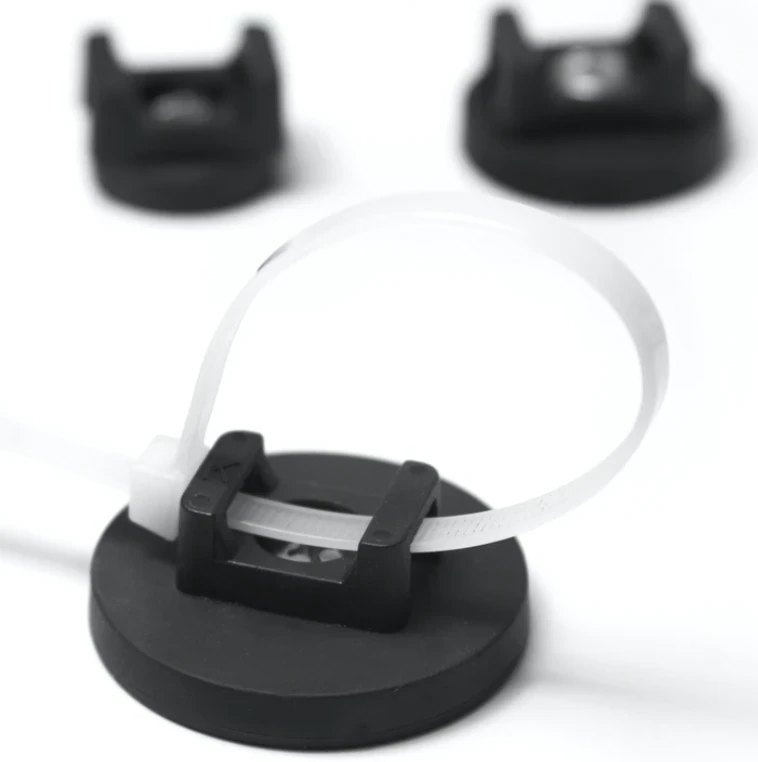 Heavy Duty 88mm Rubber Coated Neodymium Magnet with Cable Mount - 42kg Pull Force 2 Heavy Duty 88mm Rubber Coated Neodymium Magnet with Cable Mount - 42kg Pull Force - Image 2