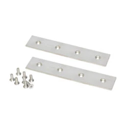 200mm Stainless Steel 304 Rectangular Bars for Custom Grate Magnets (Pair)