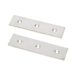 Stainless Steel Grate Magnet Frame Bars - 150mm x 40mm x 5mm (Pair)