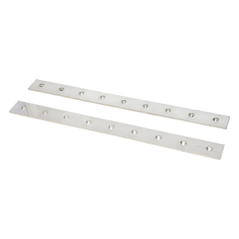 450mm Stainless Steel Rectangular Bars for Magnetic Grate Frames - Pair 1 450mm Stainless Steel Rectangular Bars for Magnetic Grate Frames - Pair