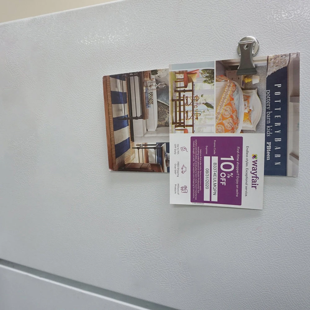 Heavy Duty Magnetic Metal Paper Clips - 1 Inch Diameter (2 Pack) 5 Heavy Duty Magnetic Metal Paper Clips - 1 Inch Diameter (2 Pack) - Image 5