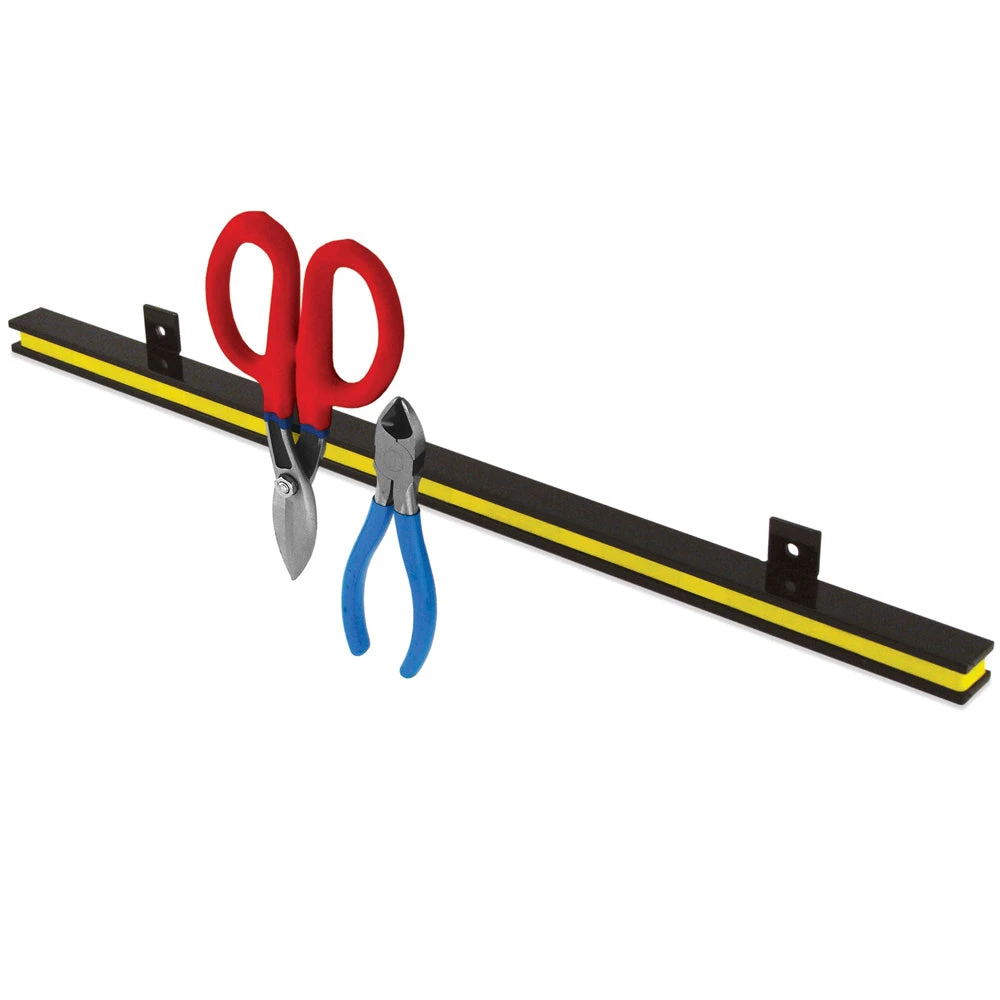 24 Inch Heavy Duty Magnetic Tool Holder Organizer - High-Visibility Yellow 2 24 Inch Heavy Duty Magnetic Tool Holder Organizer - High-Visibility Yellow - Image 2