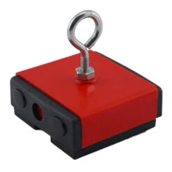 Heavy Duty 18kg Recovery Magnet - Impact Resistant Retrieving Tool with Eyebolt