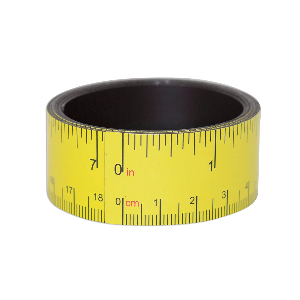 1 Meter Magnetic Measuring Tape Ruler - Flexible Dual-Scale Strip 2 1 Meter Magnetic Measuring Tape Ruler - Flexible Dual-Scale Strip - Image 2