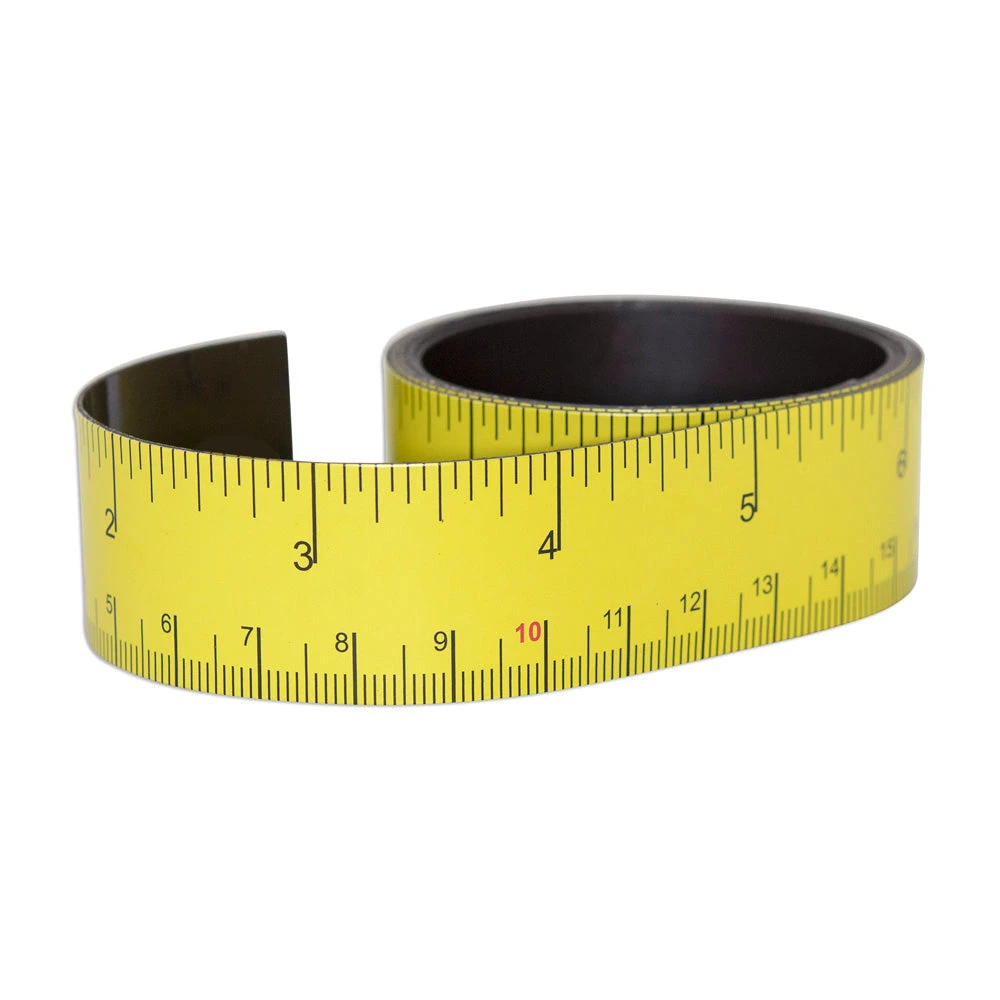 1 Meter Magnetic Measuring Tape Ruler - Flexible Dual-Scale Strip 1 1 Meter Magnetic Measuring Tape Ruler - Flexible Dual-Scale Strip