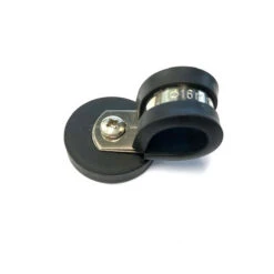 Heavy-Duty Neodymium Pot Magnet with Rubber-Lined P-Clamp - D31mm