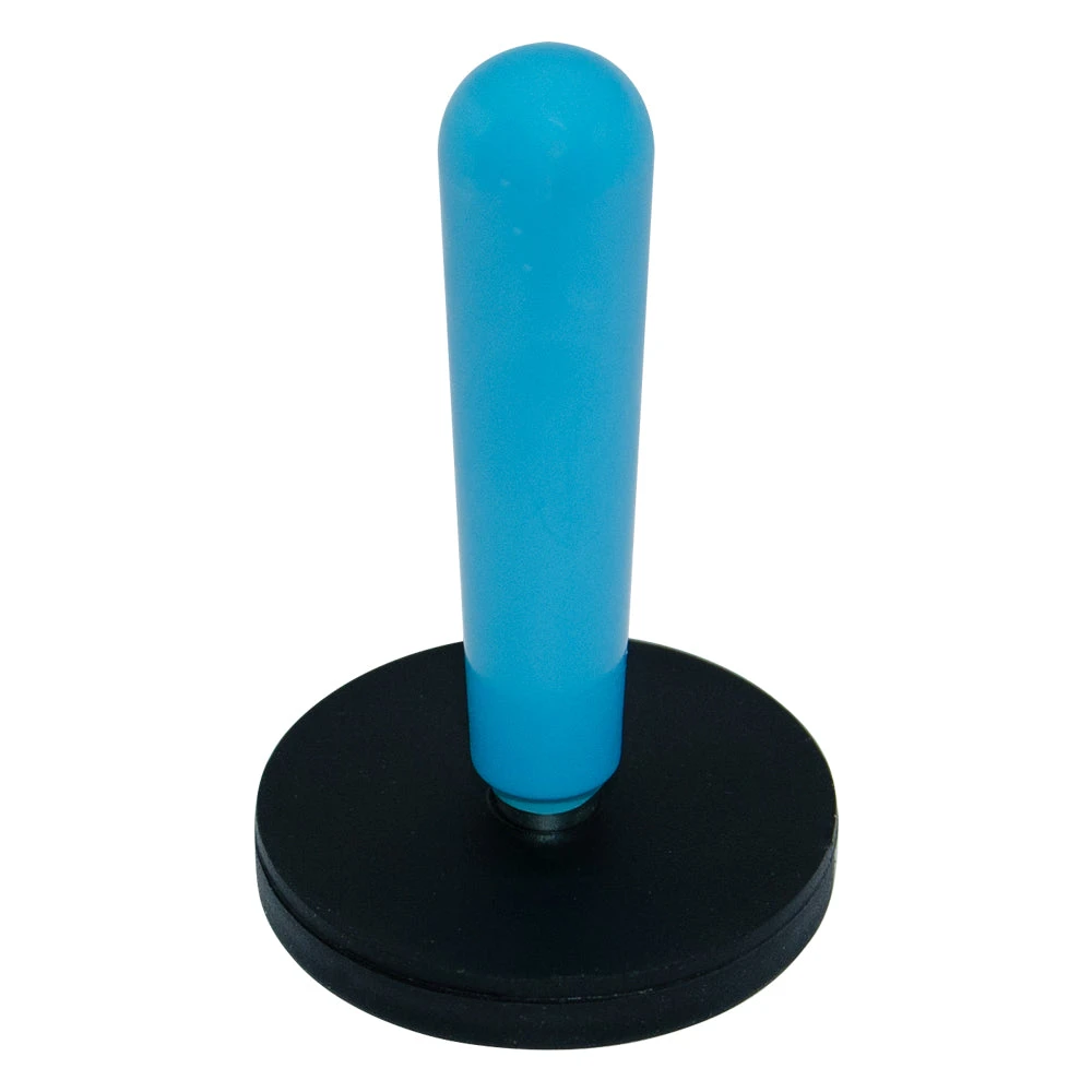 Neodymium Rubber Coated Female Thread Pot Magnet With Handle | 43mm Dia. X 60mm 1 Neodymium Rubber Coated Female Thread Pot Magnet With Handle | 43mm Dia. X 60mm
