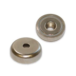 Heavy Duty 60mm Neodymium Pot Magnet - High Strength Round Hole Anchor