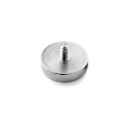 Heavy Duty 36mm Neodymium Male Threaded Pot Magnet - 41kg Holding Capacity