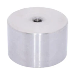 Heavy Duty Stainless Steel Neodymium Pot Magnet - 40mm x 25mm (M6 Thread)