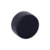 Heavy Duty Neodymium Button Magnet with Protective TPR Coating - Black