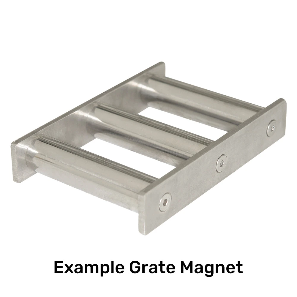 Heavy-Duty Stainless Steel Grate Magnet Frame Bars - 250mm x 40mm x 5mm 3 Heavy-Duty Stainless Steel Grate Magnet Frame Bars - 250mm x 40mm x 5mm - Image 3