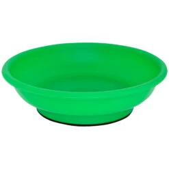 6-Inch Magnetic Parts Tray & Screw Holder - High-Visibility Green