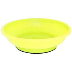 6-Inch Hi-Vis Yellow Magnetic Parts Tray for Tools and Small Hardware